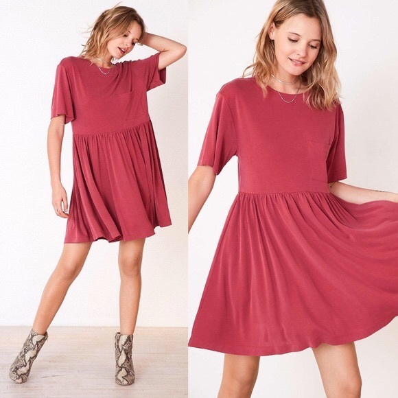 Urban Outfitters Dresses & Skirts - Urban outfitters size XS red t shirt dress
